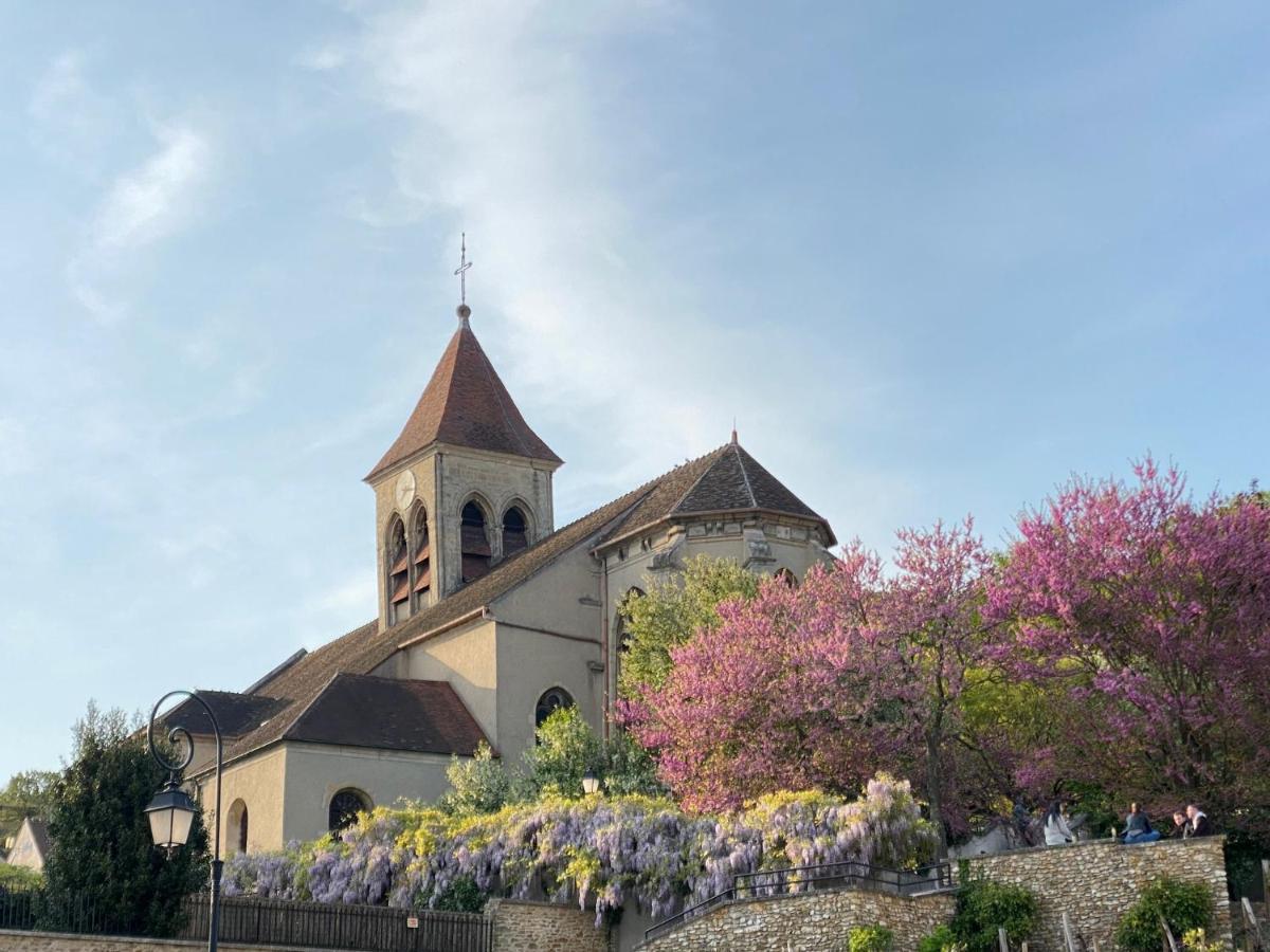 La Villa Perchee Calme, Sauna, Parking Prive Saint-Prix  Exterior foto